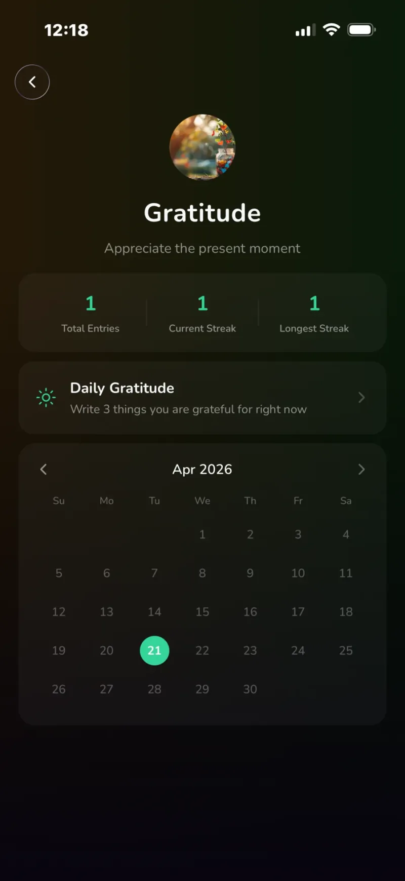 Gratitude